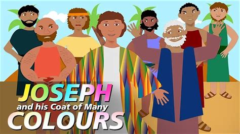 Joseph And His Coat Of Many Colors Kids Bible Stories Holy Tales