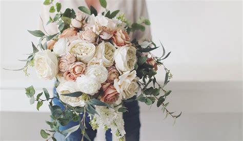 How To Make A Wedding Bouquet With Fake Flowers Afloral