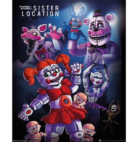 Official Five Nights At Freddys Poster 318996 Buy Online On Offer