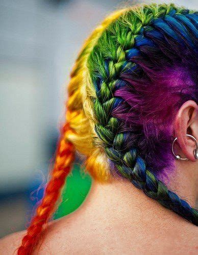 200 Best Images About Rainbow Hair Collection On Pinterest