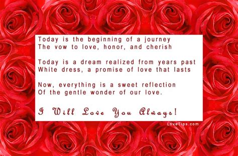 Wedding Day Poems And Quotes Quotesgram