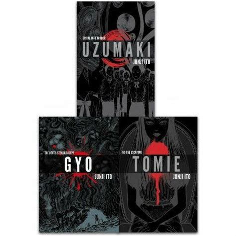 Junji Ito Collection 3 Books Set Deluxe Edition Uzumaki Gyo Tomie