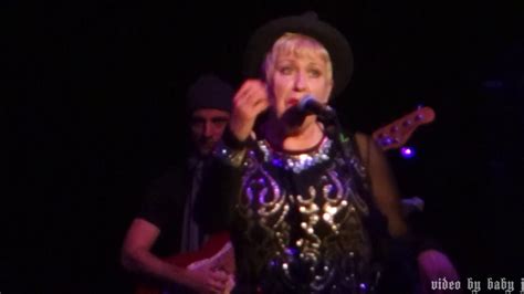 Hazel O Connor Hanging Around The Stranglers Live The Corby Cube Uk