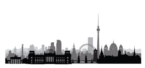 Berlin Cityscape With Landmarks 682715 Vector Art At Vecteezy