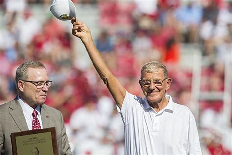 Former notre dame football coach lou holtz and former irish football player peter schivarelli will be among the speakers remembering. WholeHogSports - Lou Holtz let go of anger after firing