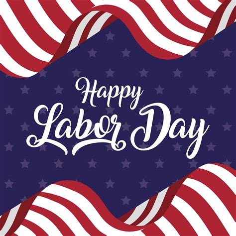 Happy Usa Labor Day Celebration 1632083 Vector Art At Vecteezy
