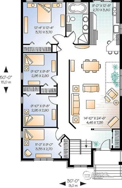House Plan Ideas Simple 4 Bedroom House Plan