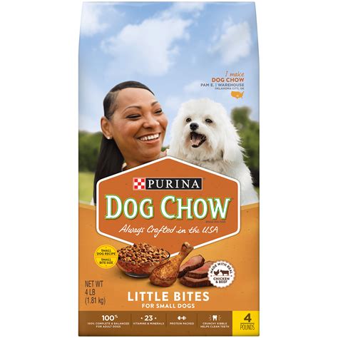 Purina Dog Chow Small Breed Dry Dog Food Little Bites With Real Chicken