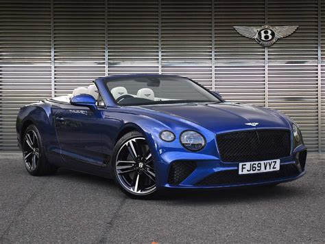 Bentley Used Car New Continental Gtc Blue