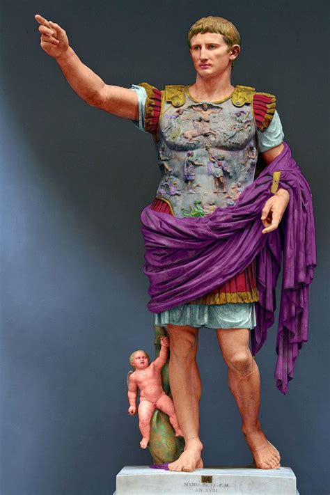 Augustus Caesar Ancient Greek Sculpture Ancient Statues Ancient Rome