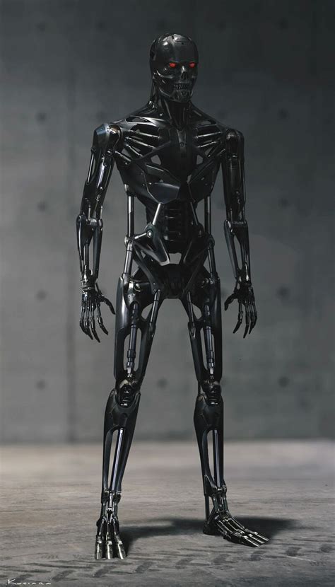 Artstation Terminator Dark Fate Maciej Kuciara ในปี 2020 หุ่นยนต์