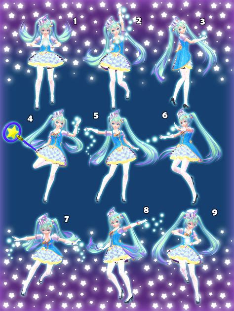 Mmd Magical Pose Pack Dl By Snorlaxin On Deviantart