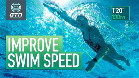How To Improve Swimming Speed Swim Faster Session Tips Youtube