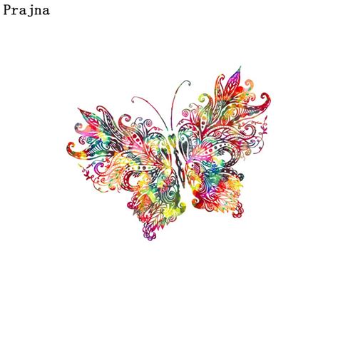 Prajna Butterfly Iron On Transfers For Clothes Bird Heat Thermal