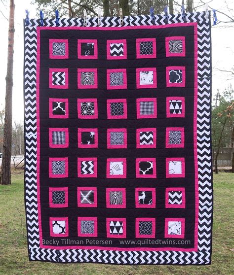 Simple Framed Squares Quilts Modern Quilt Blocks Free Quilting