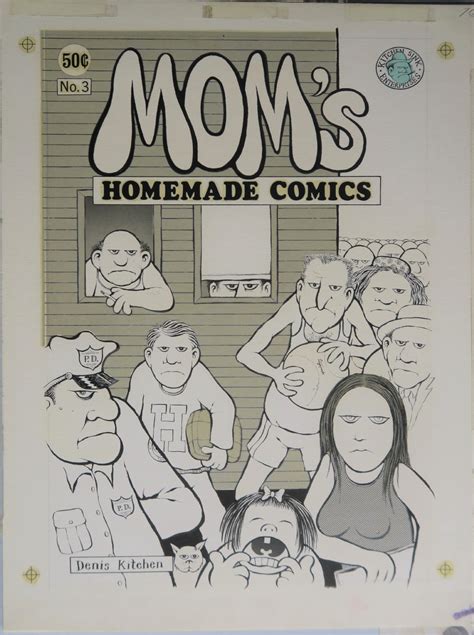 Moms Homemade Comics 3 Cover In Scott Eders Kitchen Denis Comic