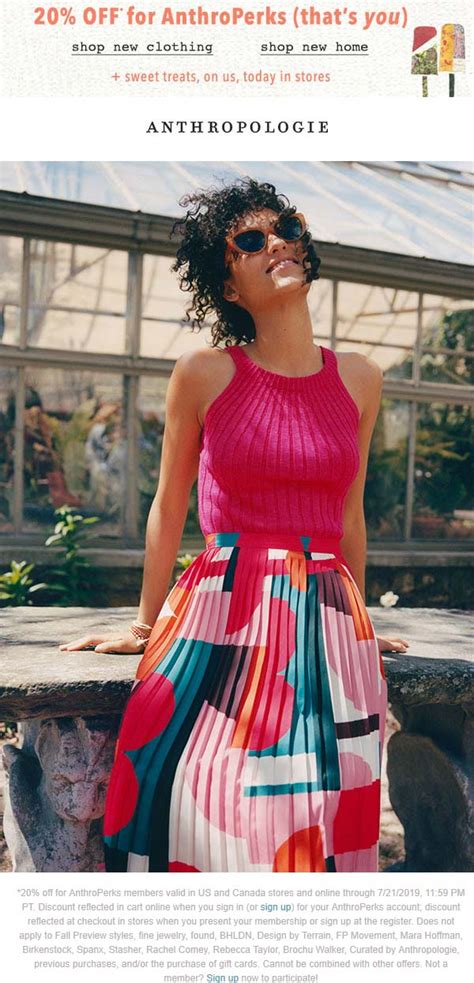 Anthropologie October 2020 Coupons And Promo Codes 🛒