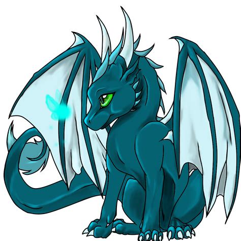 Baby Blue Dragon By Pipsqueak09 On Clipart Library