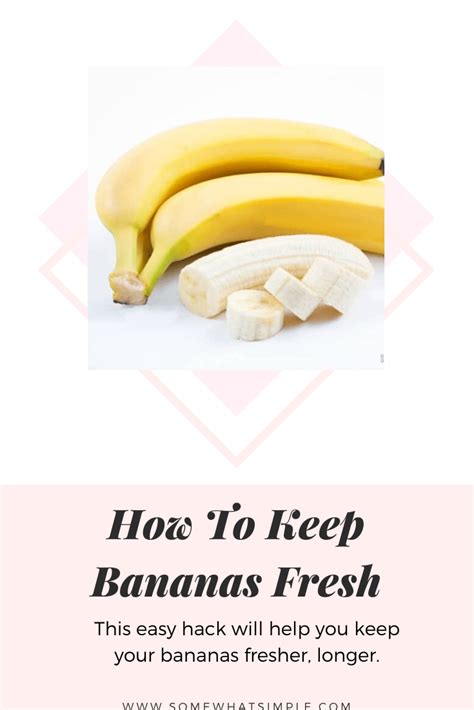 How To Keep Bananas Fresh Longer Keep Bananas Fresh Banana Vinegar