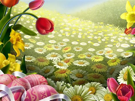 Free Easter And Spring Wallpaper Wallpapersafari