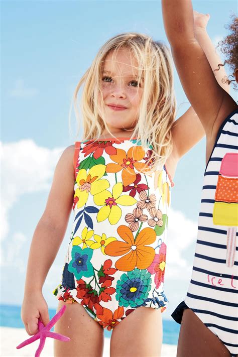 Buy Multi Floral Print Swimsuit 3mths 6yrs From The Next Uk Online Shop Floral Print