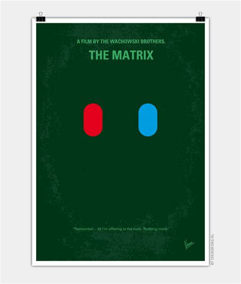 No117 My Matrix Minimal Movie Poster Chungkong