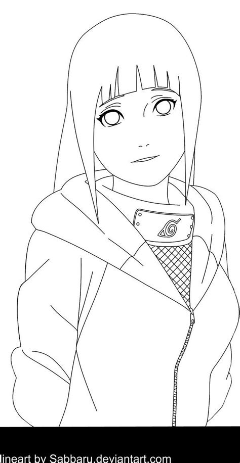 Coloring Pages Printable Hinata Hyuga Bestfashi