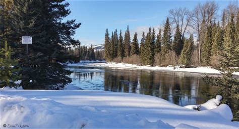 Northern Interior British Columbia 2016 Winter On The Morice River