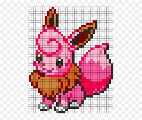 Easy Pixel Art Pokemon Eevee Evolutions Kal Aragaye