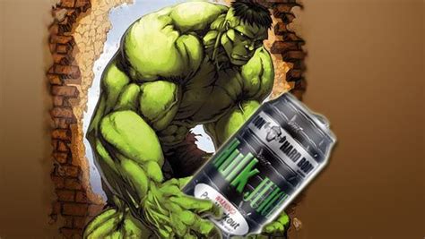 Marvel Smashes Puny Muscle Builder Shake Hulk Juice Pirated