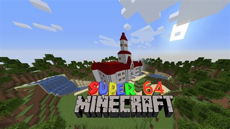 Mario 64 In Minecraft Part 3 Finishing The Castle Youtube