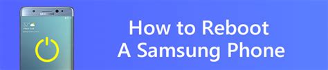 How To Rebootreset Samsung Phone Easily And Safely Without Data Loss