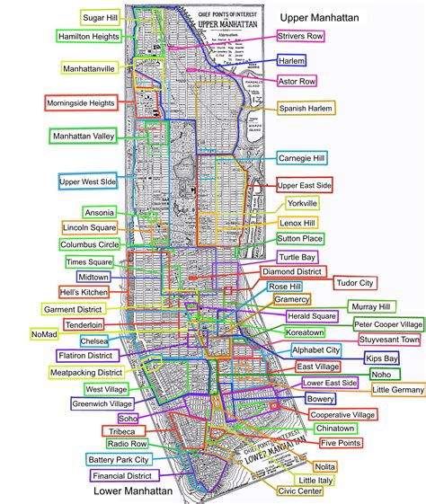 Filemanhattan Neighborhoodspng Wikipedia