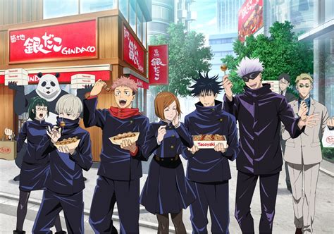 たこ焼き展開呪術廻戦銀だこコラボ12月8日より アニメージュプラス アニメ声優特撮漫画のニュース発信