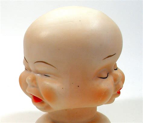 3 Faced Antique Doll Head Bisque Approx 4 X 3 Laughing Flickr