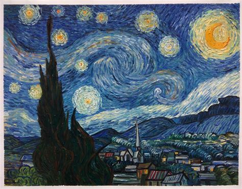 Van Gogh Starry Night Oil Painting Reproduction