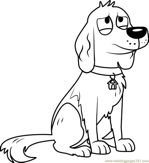 Pound Puppies Ralph Coloring Page For Kids Free Pound Puppies