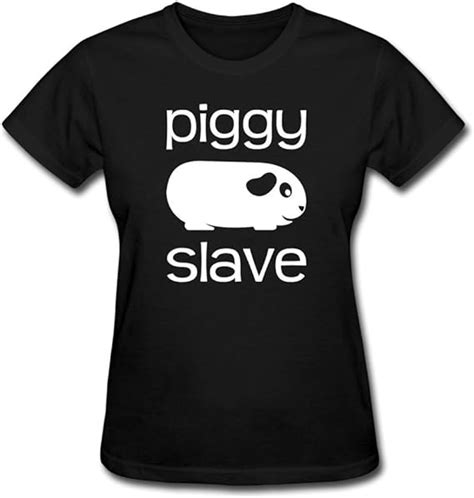 Jsfad Womens Pig Piggy Slave T Shirt L Amazonca Books