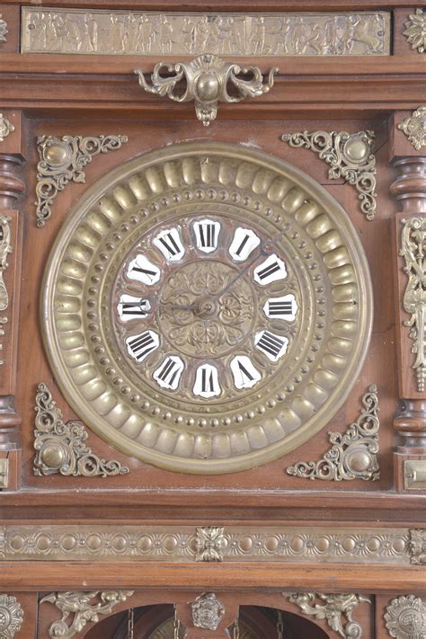 Ansonia Clock Co New York Antique Hanging Wall Clock 8