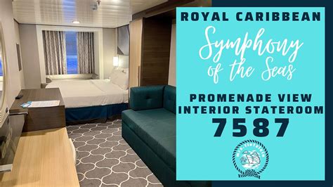 Royal Caribbean Symphony Harmony Of The Seas Promenade View Interior Stateroom Cabin Kabine