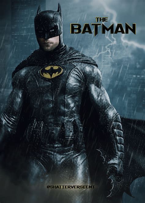 Robert Pattinson As Batman In Earth One Batsuit Batman On Film