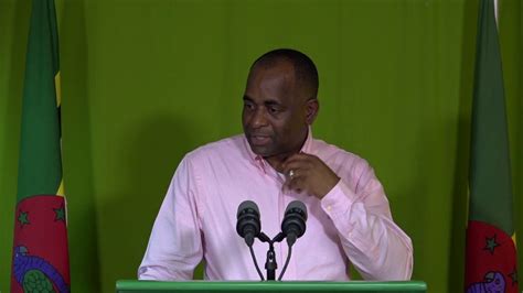 Oct 12 Press Briefing Roosevelt Skerrit Prime Minister Of Dominica Youtube