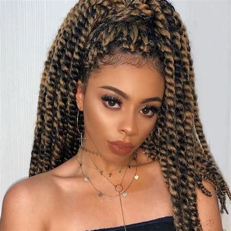 Easy Box Braids For Busy Dark Women Poetic Justice Braids Curly