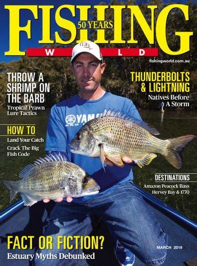 Fishing World Magazine 12 Month Subscription Australian Subscriptions