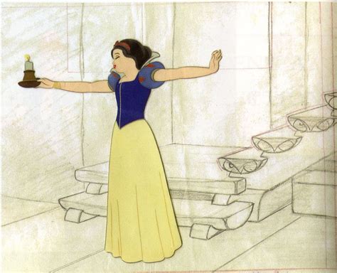 Filmic Light Snow White Archive Snow White Production Drawings Cels