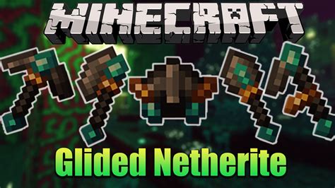 Glided Netherite Mod For Minecraft 1164 Download