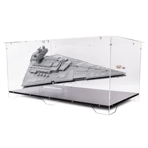 Lego 75252 Imperial Star Destroyer Coffee Table And Clear Stand Idisplayit