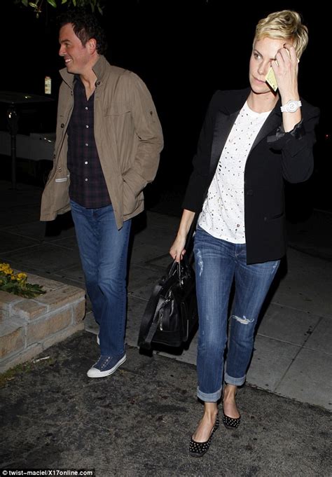 are charlize theron and seth macfarlane more than just co stars actress and comedian spotted