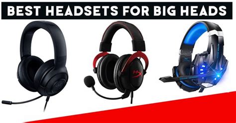 10 Best Gaming Headset For Big Heads In 2023