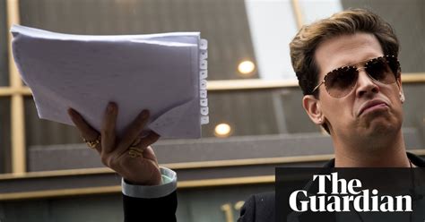 Milo Yiannopoulos Drops Lawsuit Over His Cancelled Book Books The Guardian